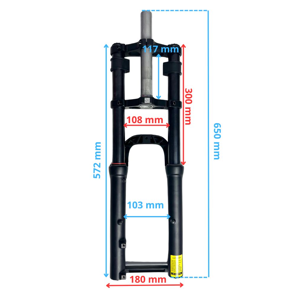 Horquilla para Bici RXF EVO 18"-motosapollo.com
